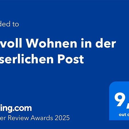 Stilvoll Wohnen In Der Kaiserlichen Post Westerstede Dış mekan fotoğraf