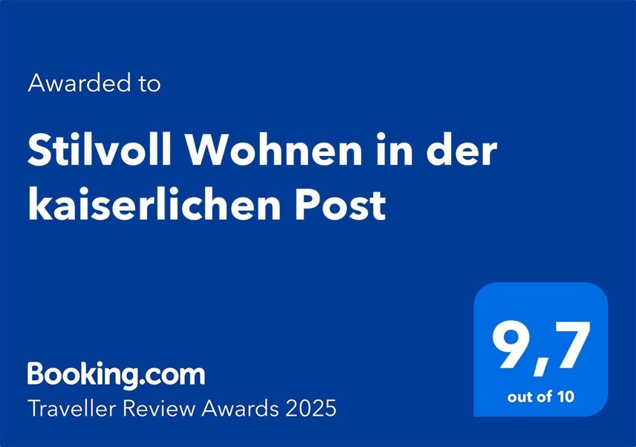 Stilvoll Wohnen In Der Kaiserlichen Post Westerstede Dış mekan fotoğraf